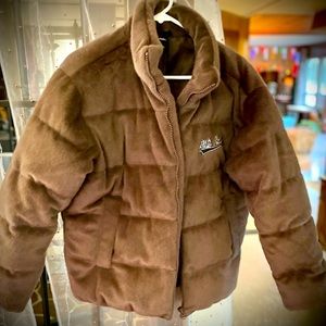 IETS FRANS Faux Fur Puffer Jacket